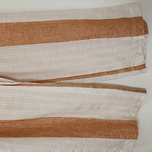 Anthropologie Ett TWA  100% Linen Wide Leg Pants Size 4 - Picture 6 of 16